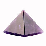 Assorted 40mm Pyramid Black Obsidian Fluorite pink quartz Natural Stone Carved Point Chakra Healing Reiki Crystal Free pouch