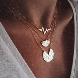 26 Styles Boho Shell Pendant Necklace for Women Long Chain Round Charm Statement Choker 2019 Collares Necklace Wedding Jewelry