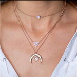 26 Styles Boho Shell Pendant Necklace for Women Long Chain Round Charm Statement Choker 2019 Collares Necklace Wedding Jewelry