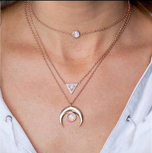 26 Styles Boho Shell Pendant Necklace for Women Long Chain Round Charm Statement Choker 2019 Collares Necklace Wedding Jewelry