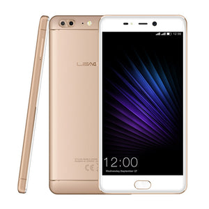 LEAGOO T5 4G LTE Smartphone Android 7.0 MT6750T Octa Core 5.5"FHD 4GB RAM 64GB ROM 13MP Dual Back Cams Fingerprint Mobile Phone