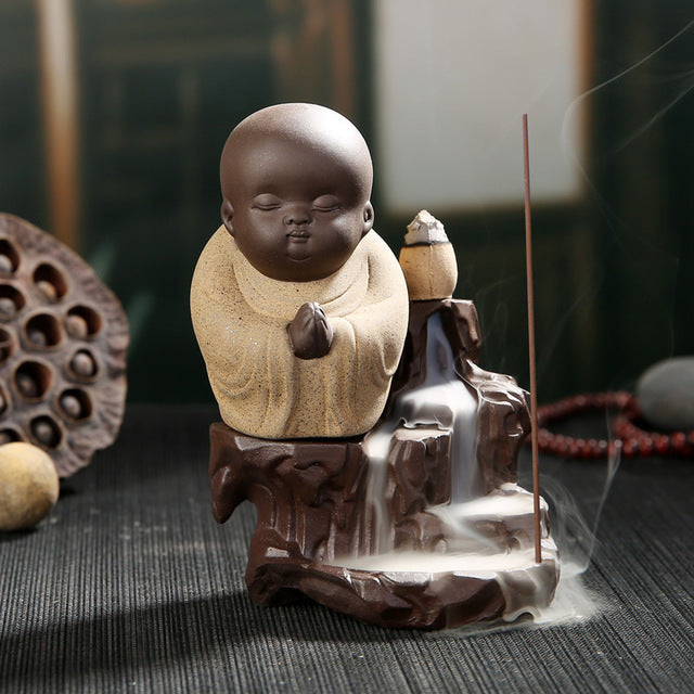 The Baby Buddha Censer Backflow - Incense Burner