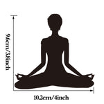 DCTOP OM Mandala Buddha Lotus Stickers