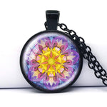 Pendant Mandala Necklace for Vintage Women