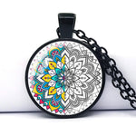 Pendant Mandala Necklace for Vintage Women