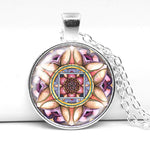 Pendant Mandala Necklace for Vintage Women