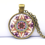 Pendant Mandala Necklace for Vintage Women