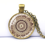 Pendant Mandala Necklace for Vintage Women