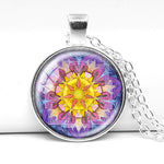 Pendant Mandala Necklace for Vintage Women