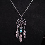 Trendy Style Dreamcatcher Pendant - Mandala Lotus Necklace