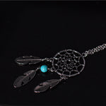 Trendy Style Dreamcatcher Pendant - Mandala Lotus Necklace