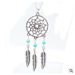 Trendy Style Dreamcatcher Pendant - Mandala Lotus Necklace