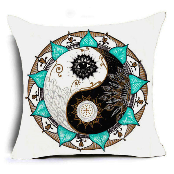 Hyha Mandala Pillow Cover