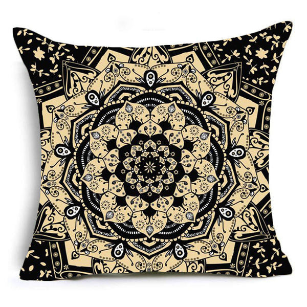 Hyha Mandala Pillow Cover