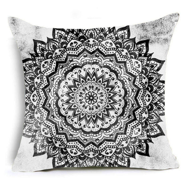 Hyha Mandala Pillow Cover
