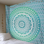 Premium Large Indian Mandala Wall Hanging - 210x150cm