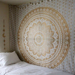 Premium Large Indian Mandala Wall Hanging - 210x150cm