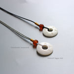 Pendant Hand-carved OM Mani Padme Hum Sign Necklace