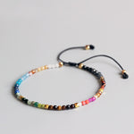 Handmade Natural Crystal Chakra Bracelet