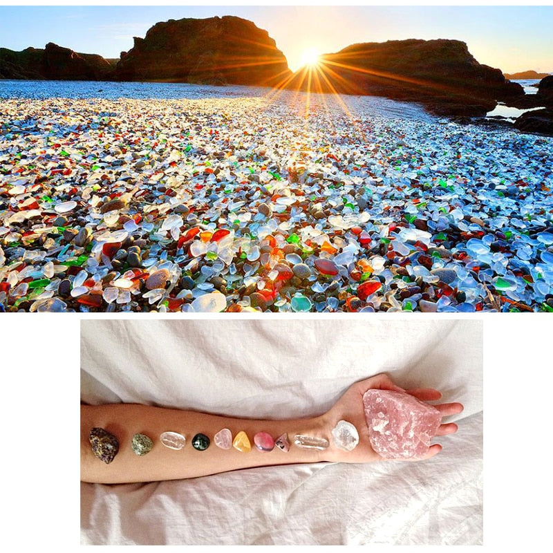 Handmade Natural Crystal Chakra Bracelet
