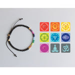 Natural Crystal Yoga Seven Chakras -  Healing Balance Bracelet