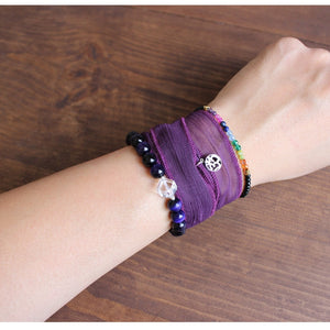 Natural Crystal Yoga Seven Chakras -  Healing Balance Bracelet