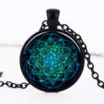 Pendant  Flower of Life  - Sacred Geometry Mandala Jewelry