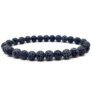 Natural Brown Stone - Mantra Prayer Beads Bracelets