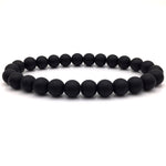 Black&White Marble Beaded - Classic Natural Stone Bracelets