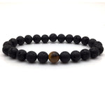 Black&White Marble Beaded - Classic Natural Stone Bracelets