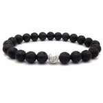 Black&White Marble Beaded - Classic Natural Stone Bracelets