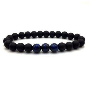 Black&White Marble Beaded - Classic Natural Stone Bracelets
