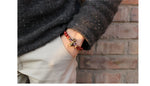 Handmade Red Sanders Wood - Vajar Bell Charm Bracelet