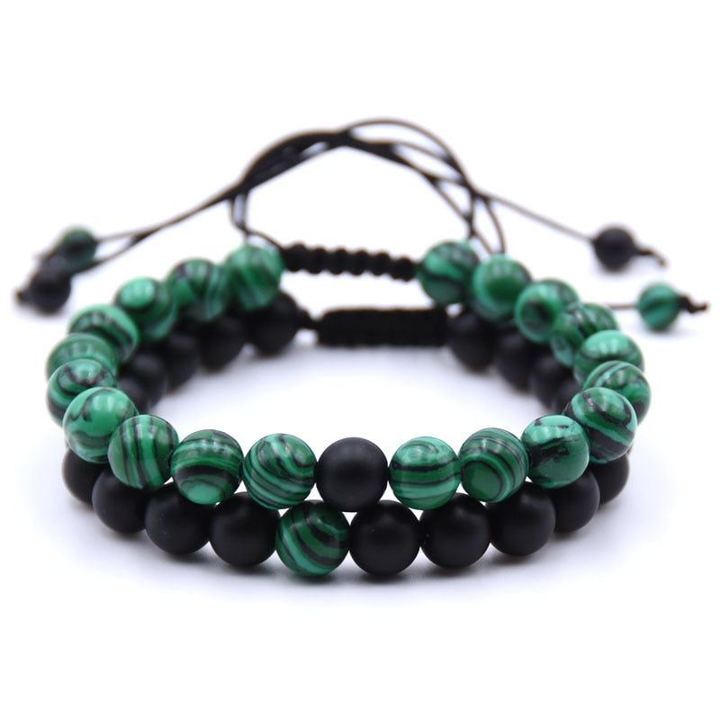 Couple Natural Stone Bracelets