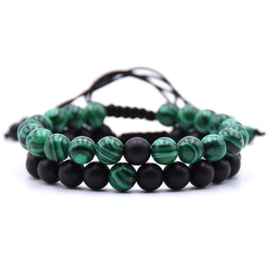 Couple Natural Stone Bracelets
