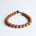 Hand-braided Lucky Knots - Om Mani Padme Hum Charm Bracelet